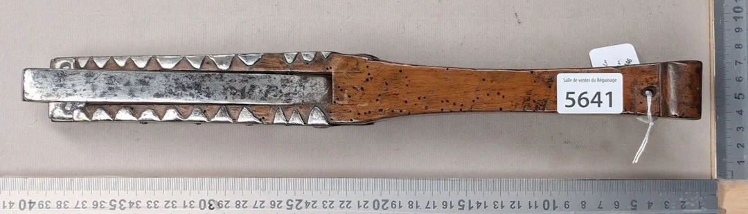 Very old cooper's tool—see photos for dimensions and condition