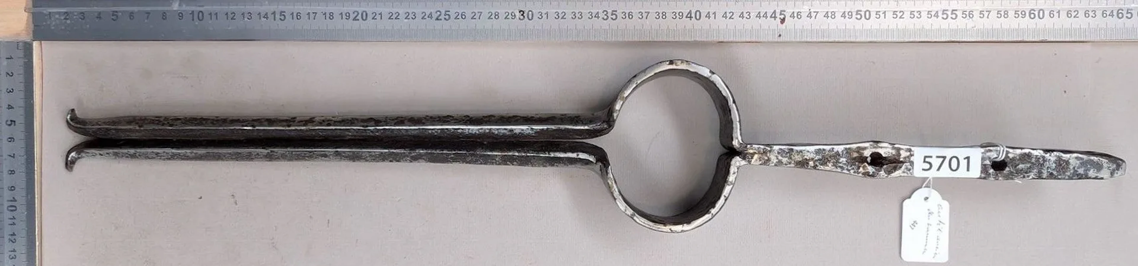 Very old basketmaker's tool—see photos for dimensions and condition