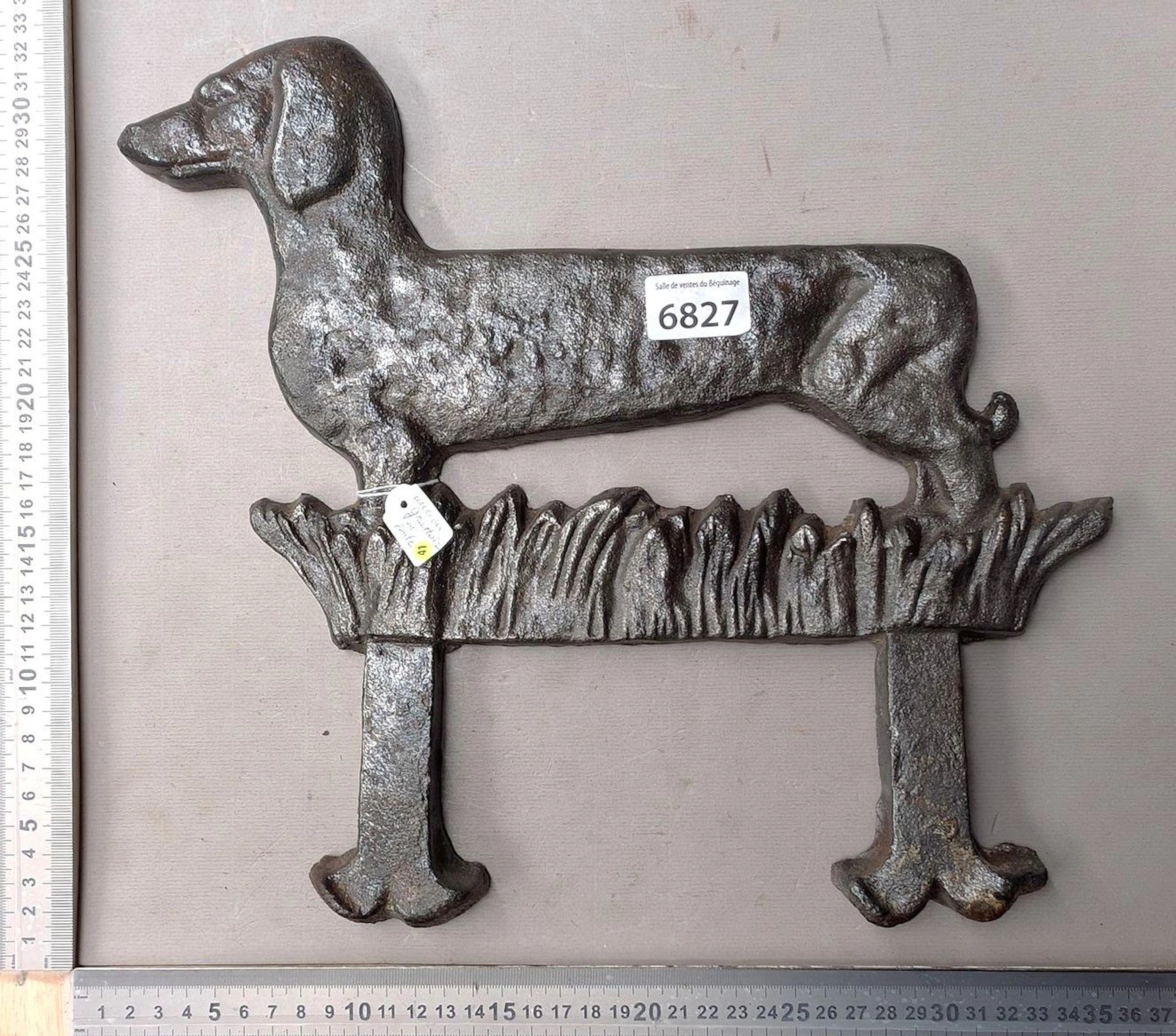 Antique cast-iron scraper - See photos for dimensions and condition