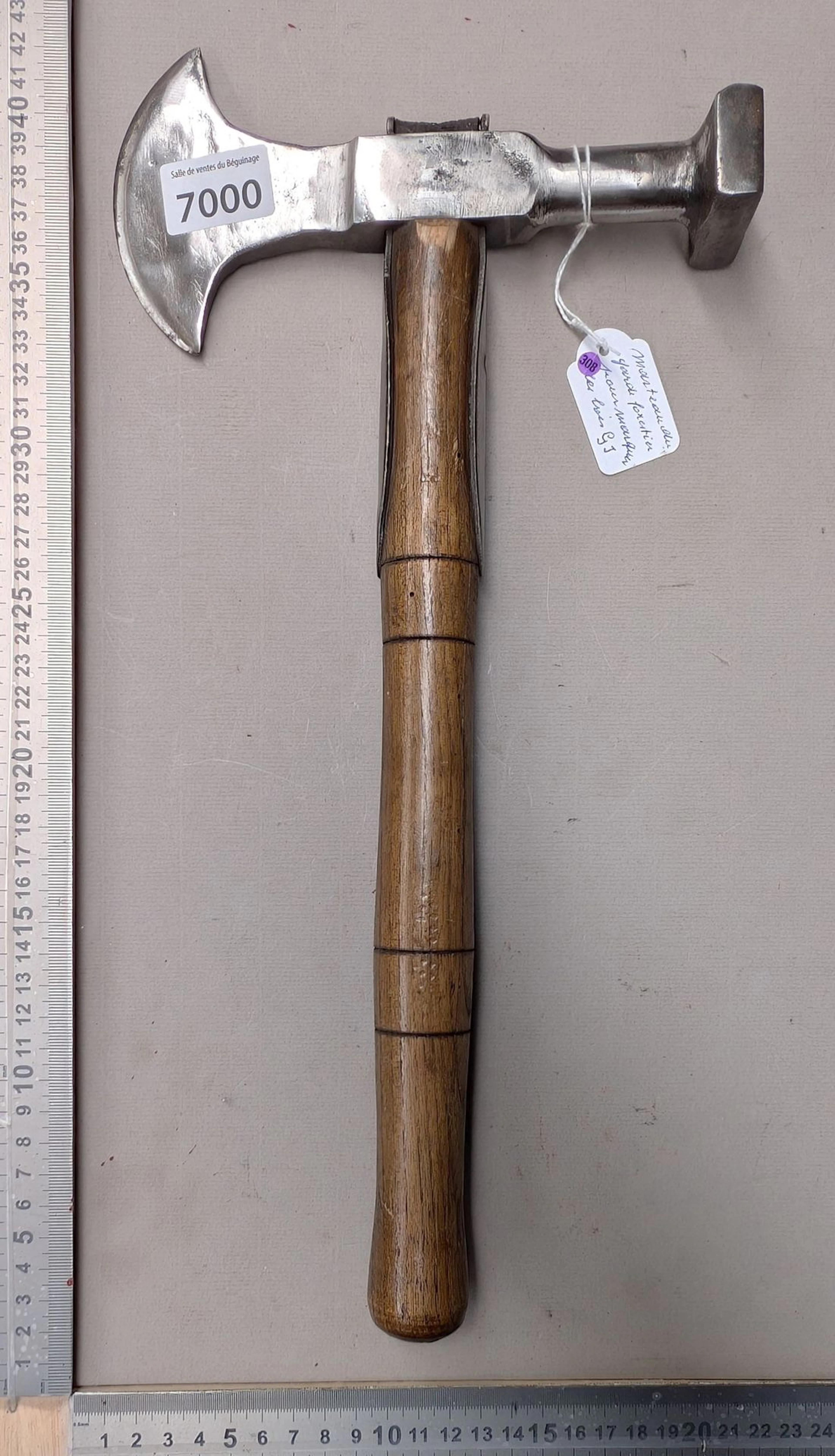 1 antique G.J. forester's hatchet for marking timber—see photos for