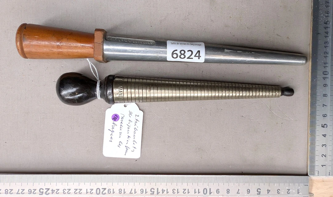 2 jeweler's calipers for measuring rings—see photos for dimensions