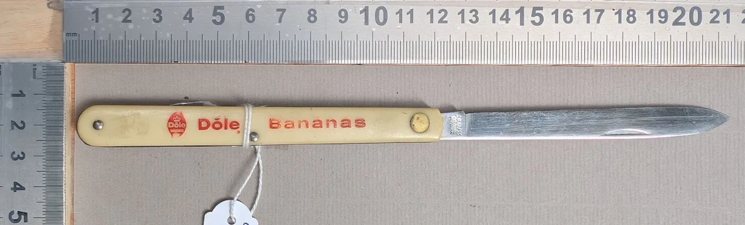 Antique 1-blade STAINLESS COLONIAL USA pocket knife - See photos for