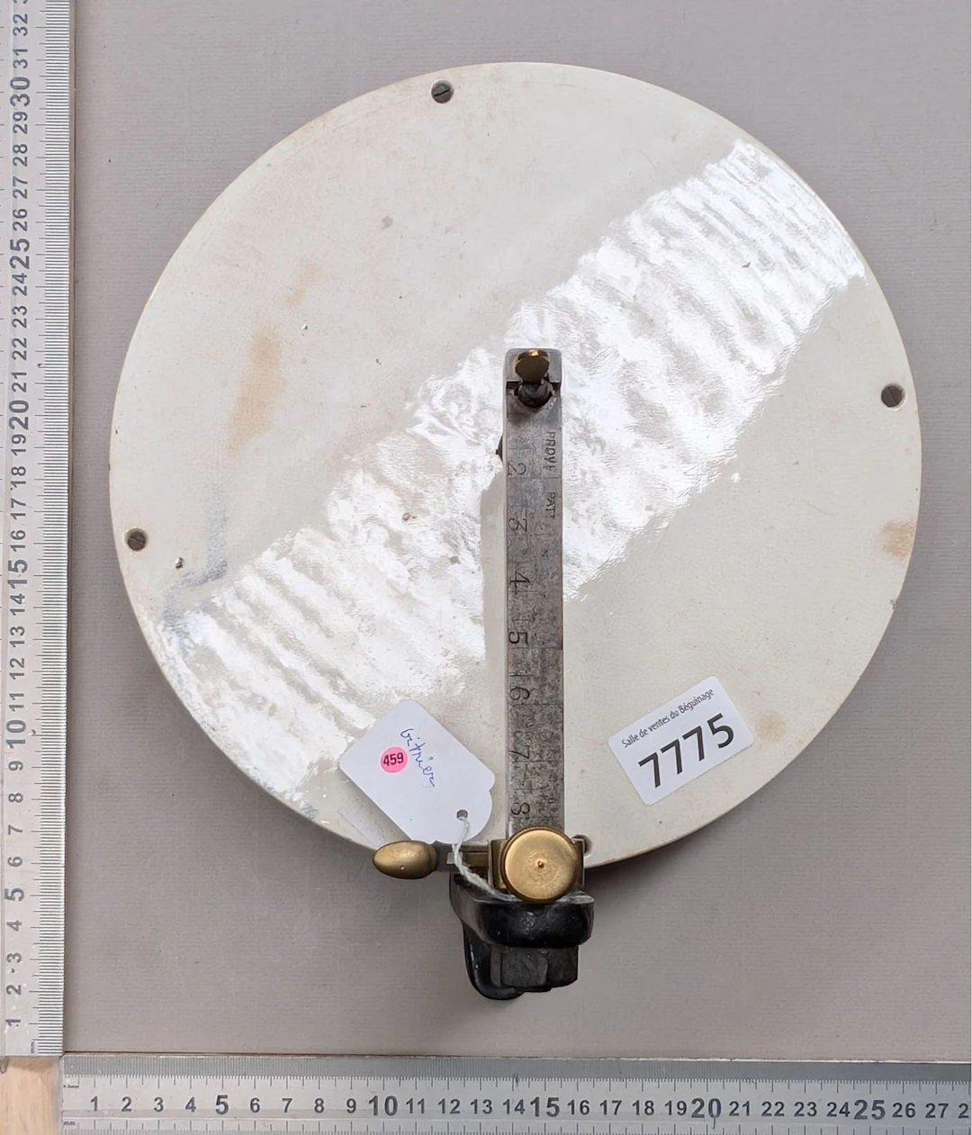 Glass cutter for round glass (glazier's tool) — See photos for dimensions