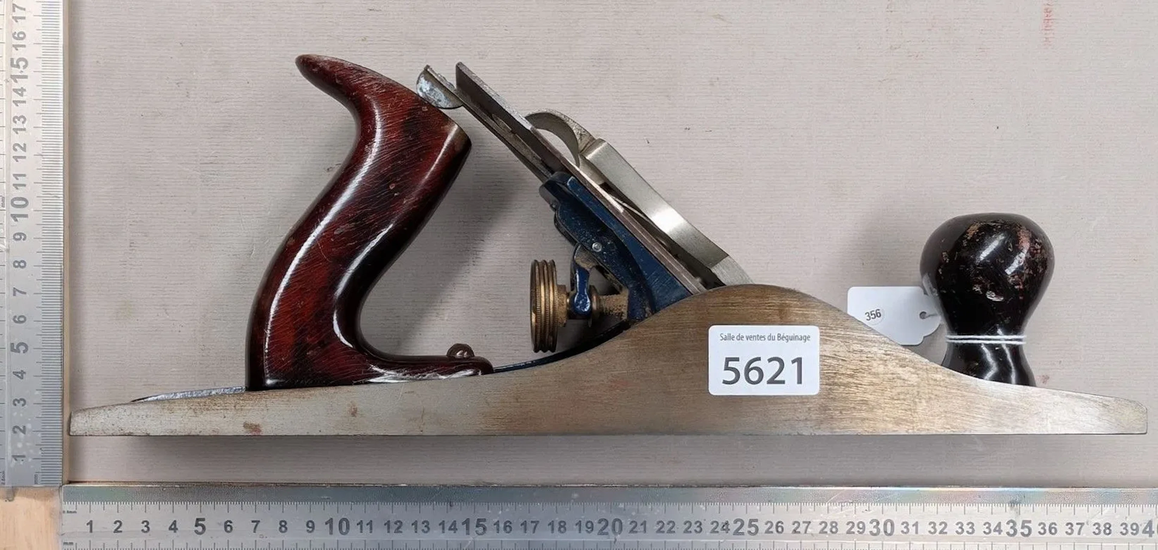 Vintage ENGLAND metal plane—see photos for dimensions and condition