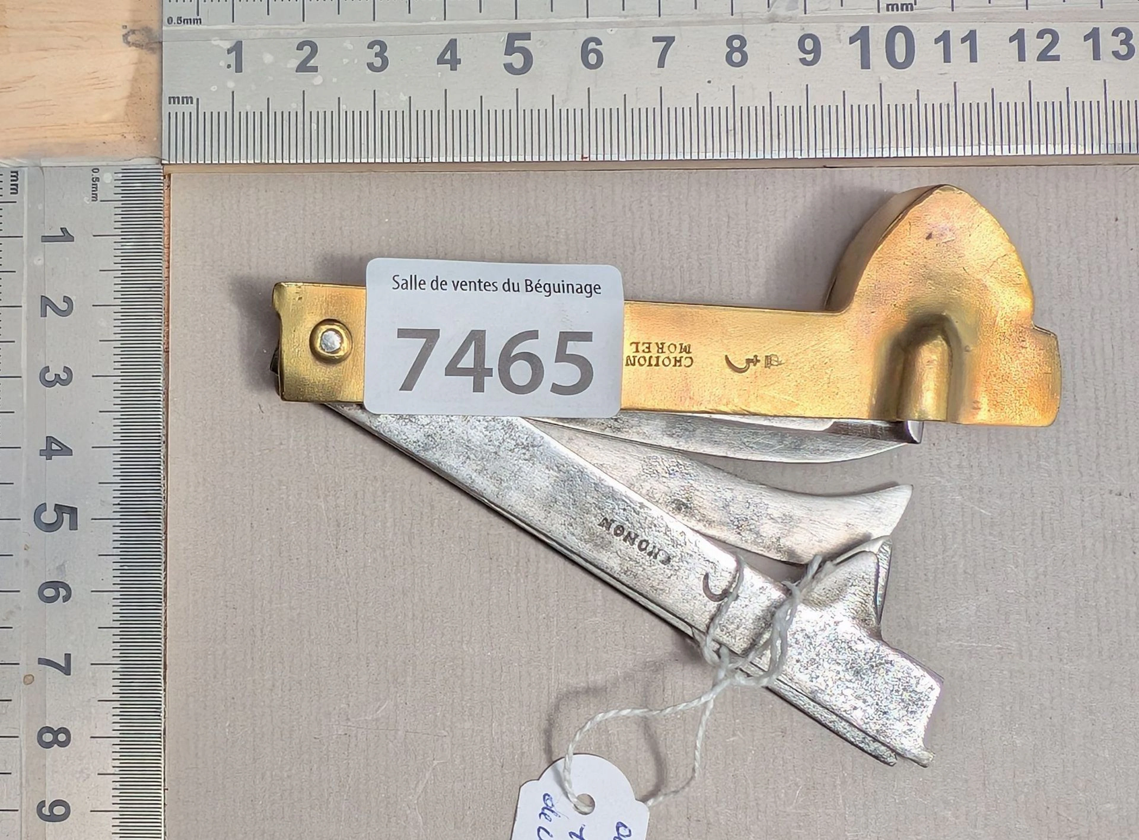 1 veterinary torch with 6 HONON CHOIJON MOREL blades + brass - See