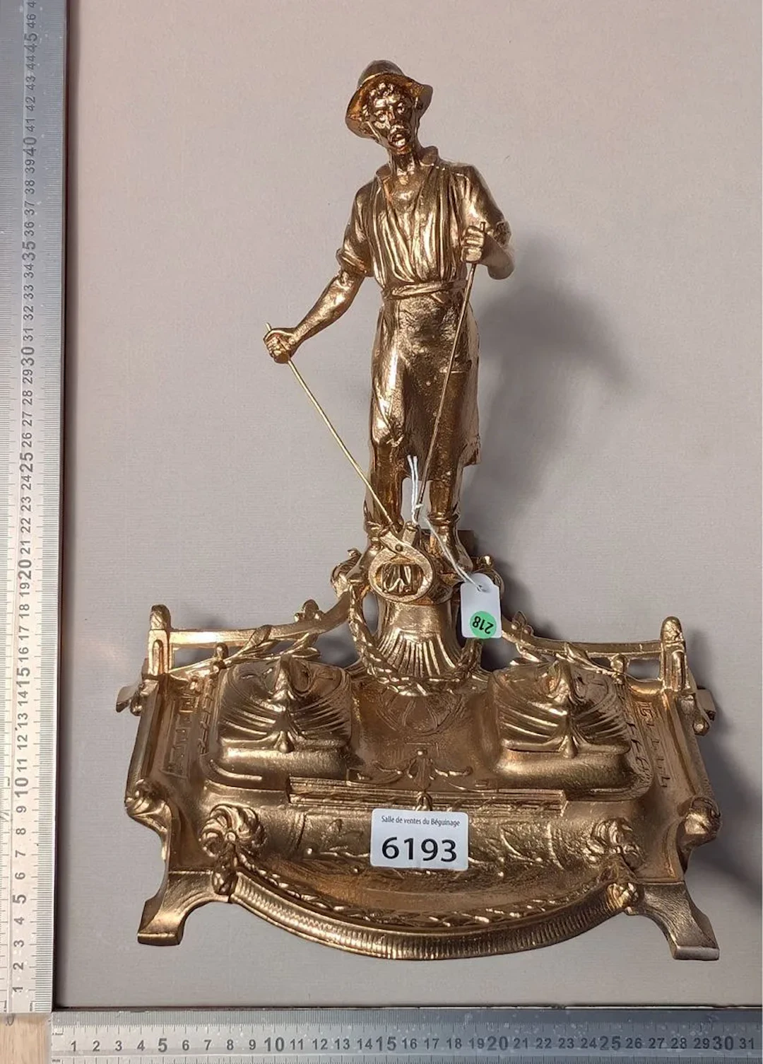 Double inkwell - See photos for dimensions and condition