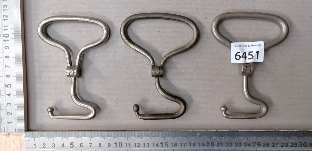 3 pairs of folding boots—see photos for dimensions and condition