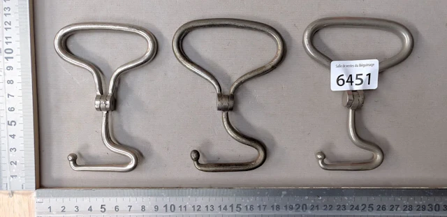 3 pairs of folding boots—see photos for dimensions and condition