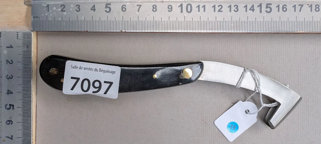 Forester's claw with horn handle (folding) - See photos for dimensions