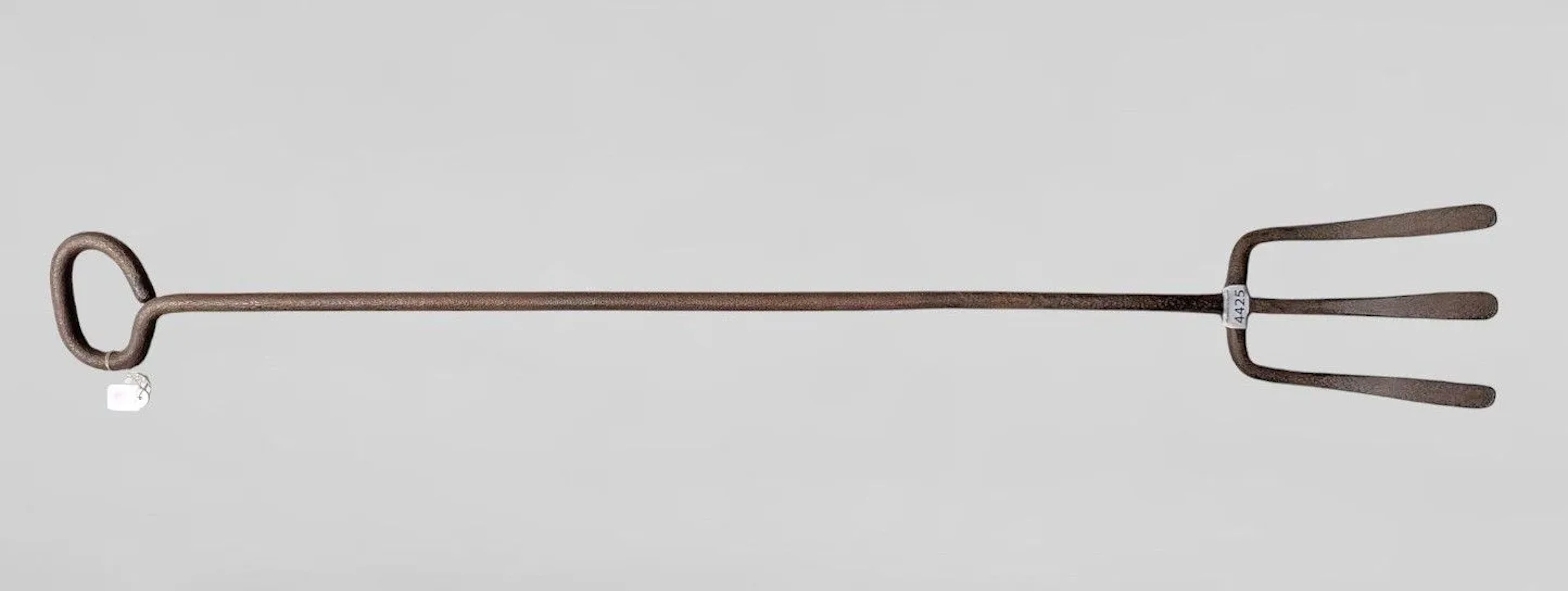 Antique charcoal fork—see photos for dimensions and condition