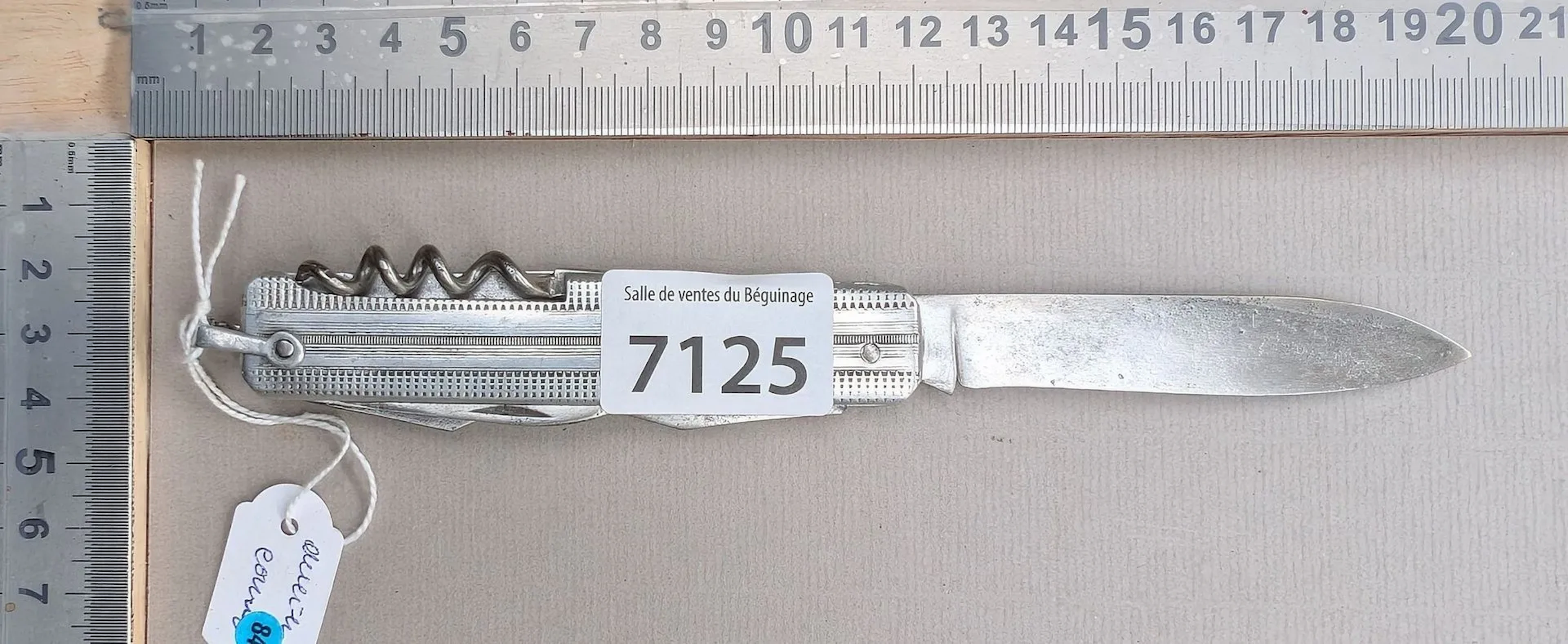 Antique A.SARRY THIERS metal multifunction pocket knife—see photos