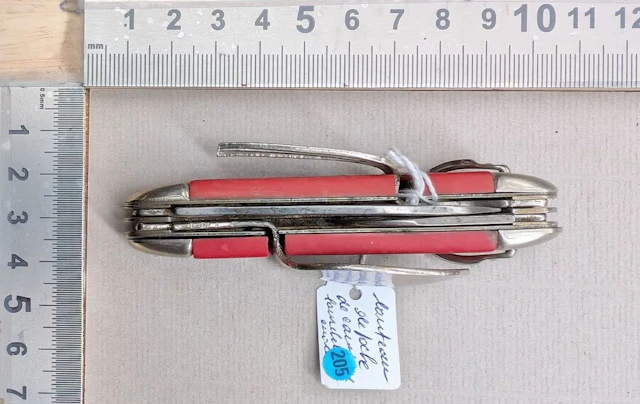 4-in-1 Camping Pocket Knife (Travel Knife) - See photos for dimensions