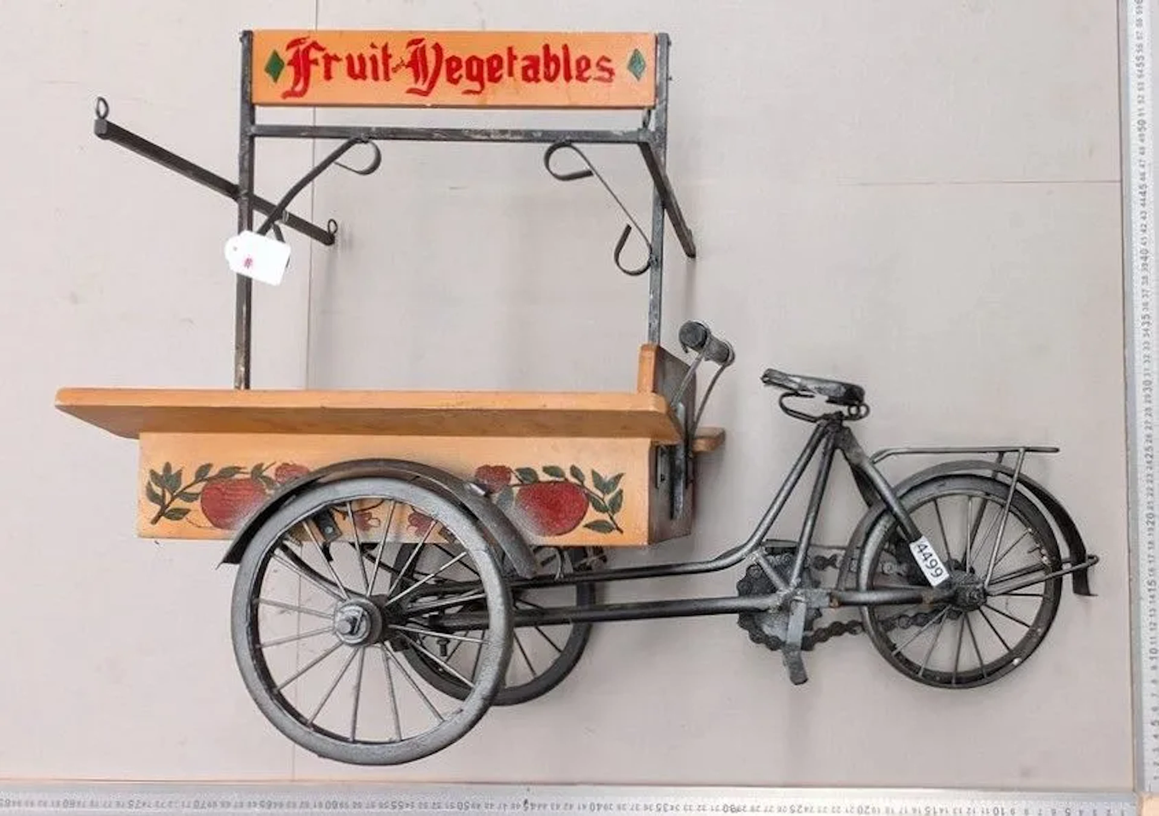 Mini fruit and vegetable cargo bike - See photos for dimensions and condition