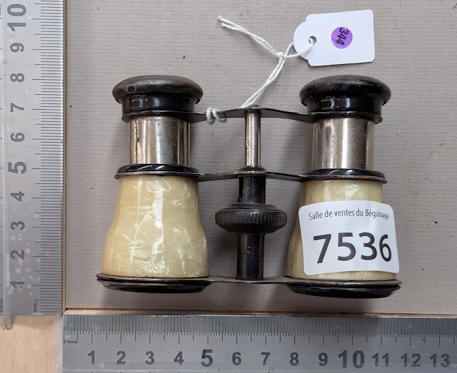 Vintage spotting binoculars—see photos for dimensions and condition