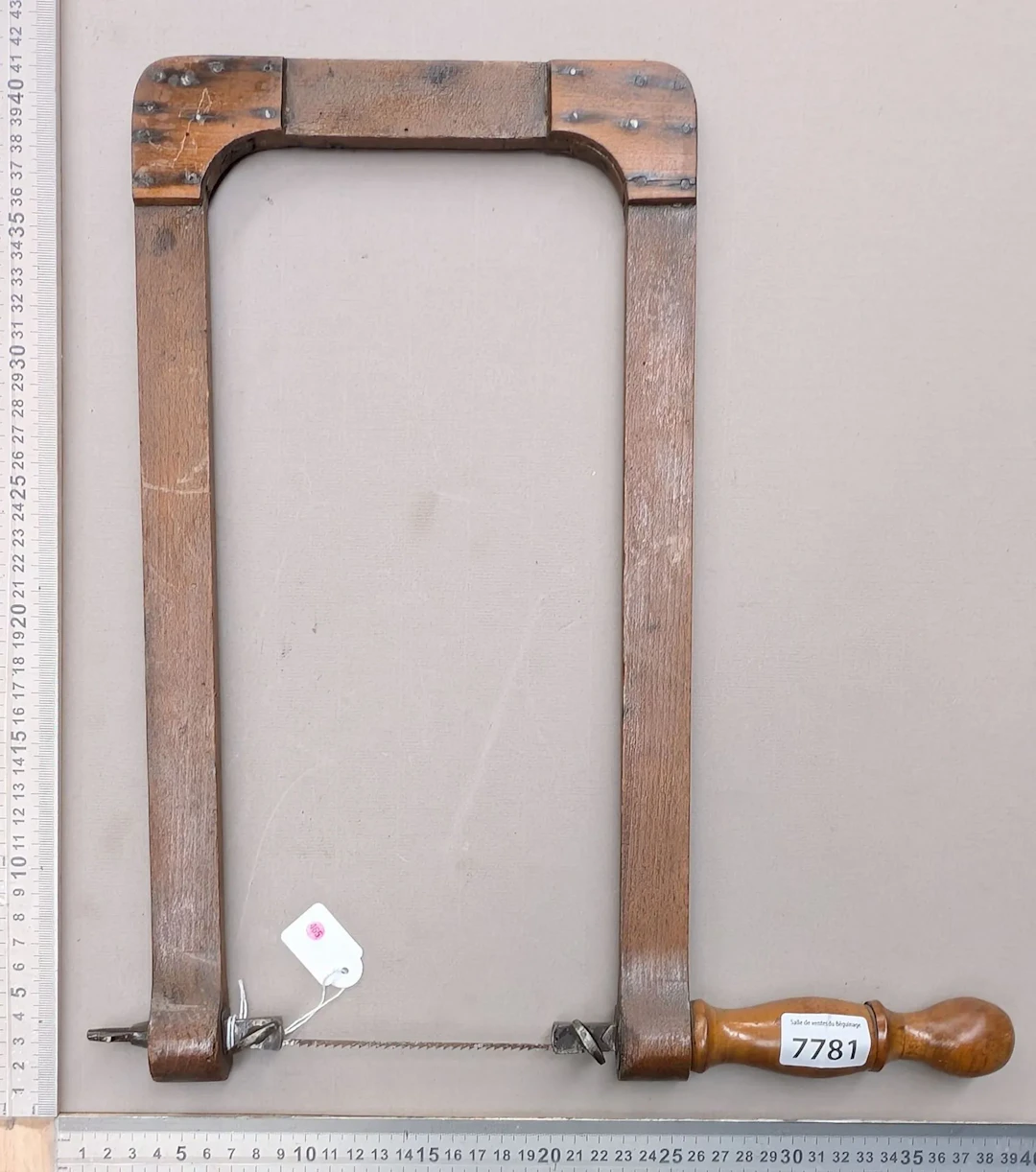 Antique scroll saw—see photos for dimensions and condition