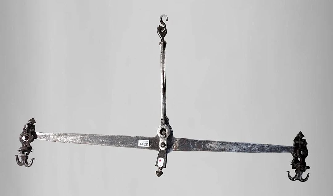 Antique scale, 1668 (17th century) — See photos for dimensions and condition