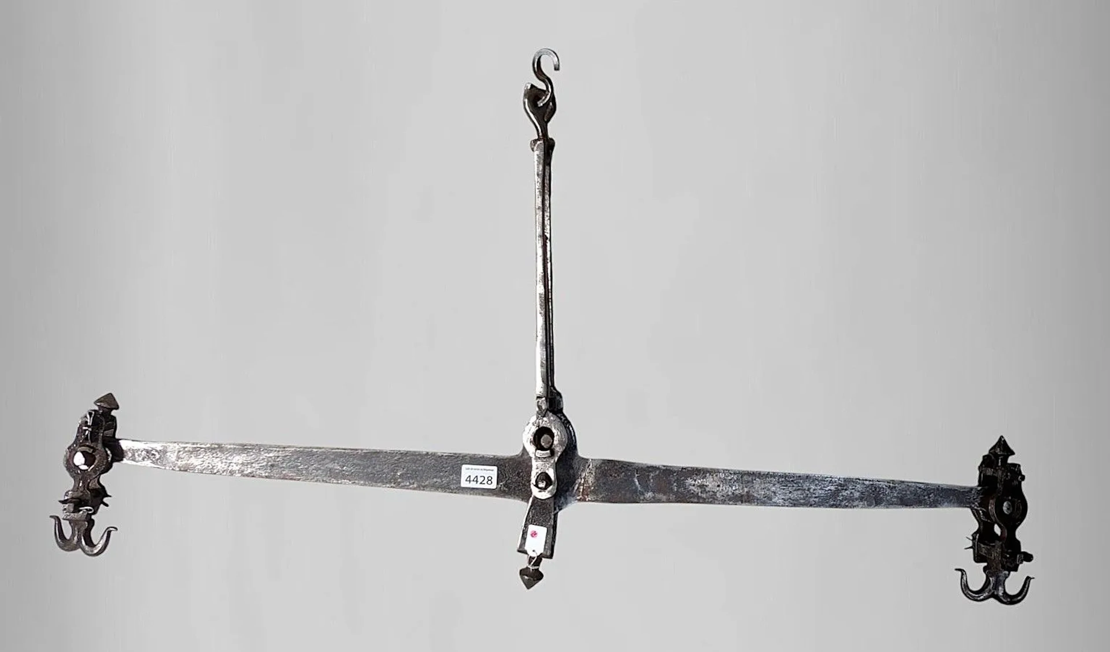 Antique scale, 1668 (17th century) — See photos for dimensions and condition