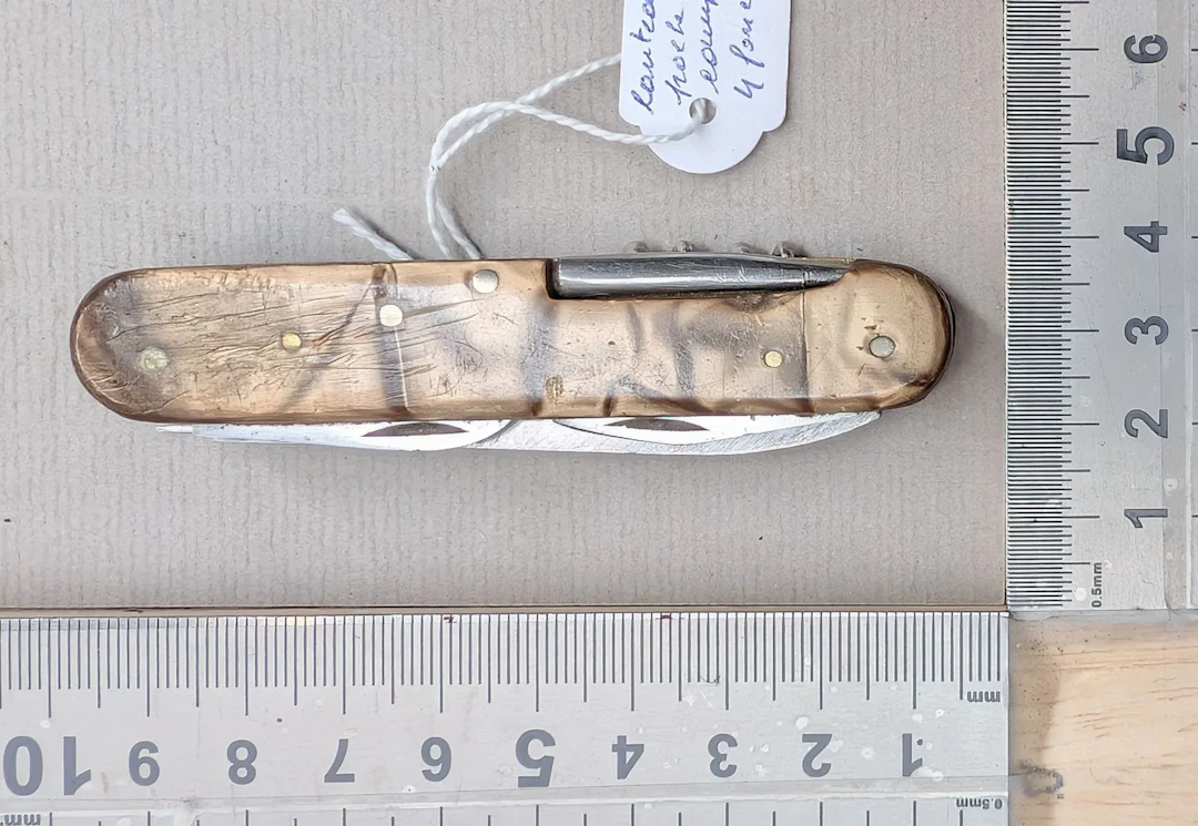 5-in-1 Camping Pocket Knife (Travel Knife) - See photos for dimensions