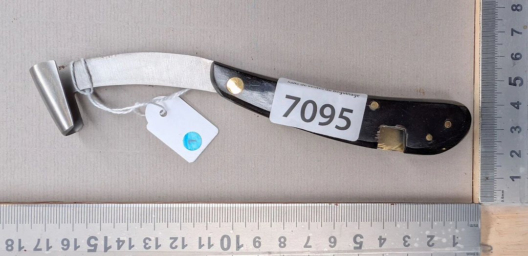 Forester's claw with horn handle (folding) - See photos for dimensions