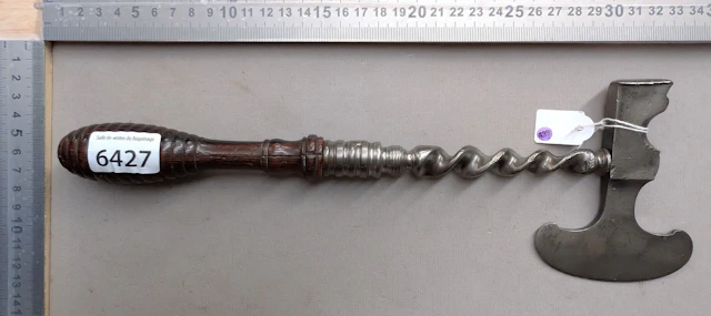 1 antique sugar axe—see photos for dimensions and condition