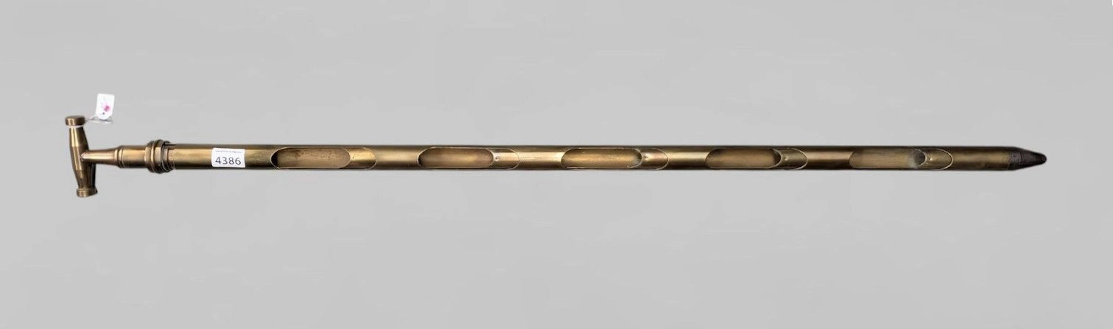 1 19th-century grain probe rod—see photos for dimensions and condition