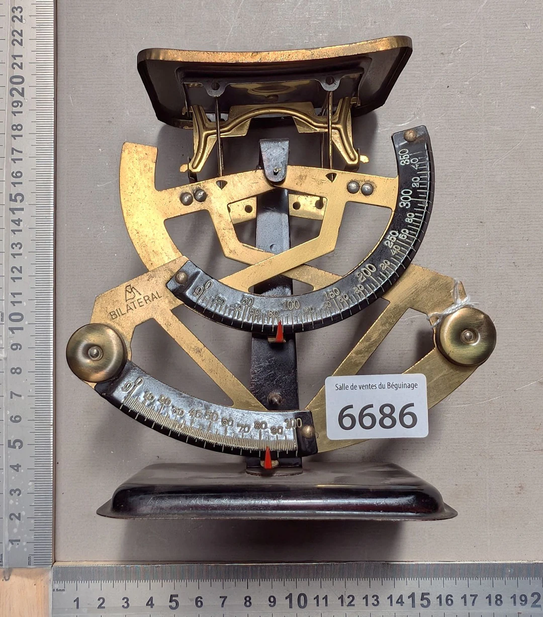 1 antique letter scale—see photos for dimensions and condition