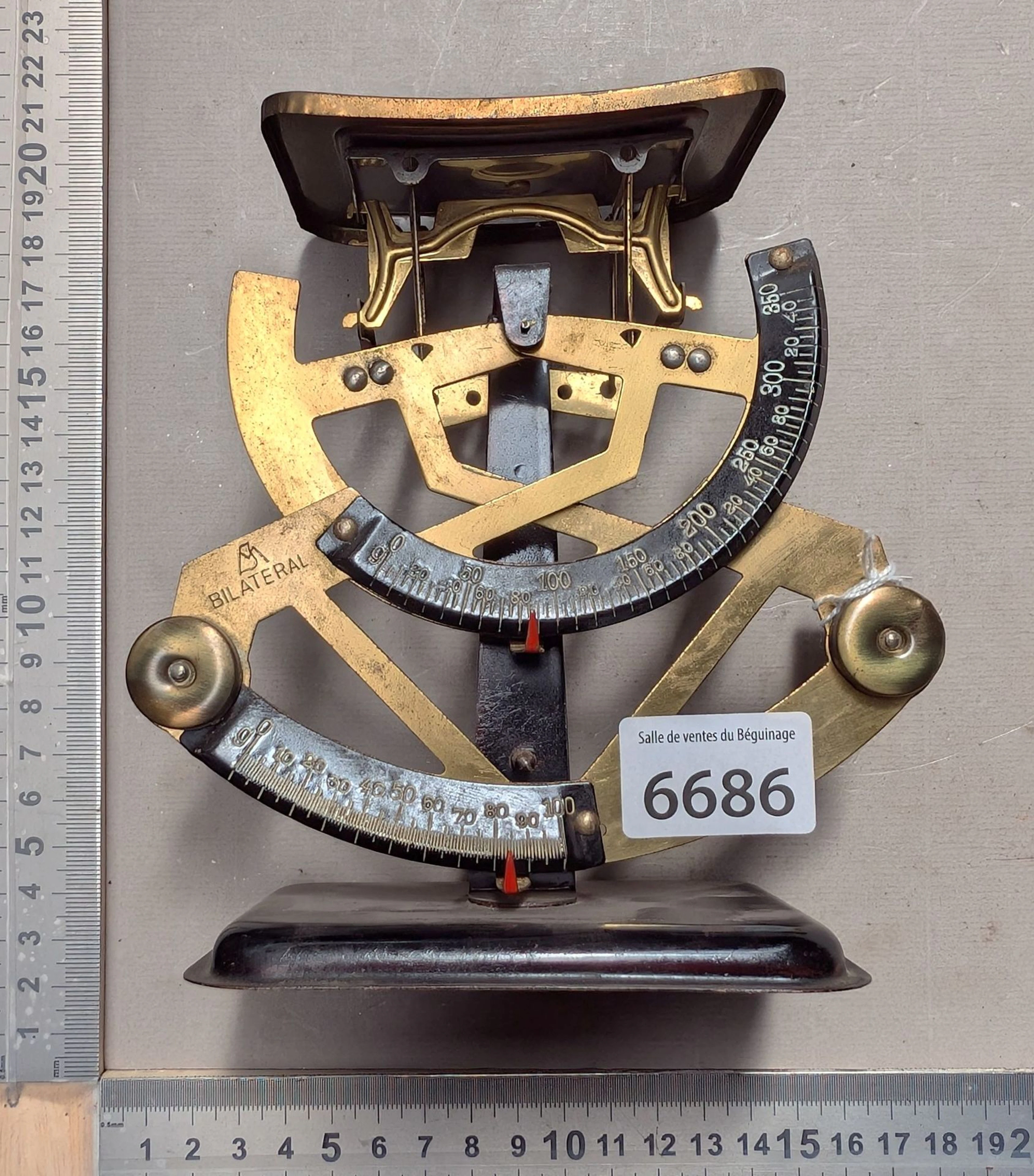 1 antique letter scale—see photos for dimensions and condition