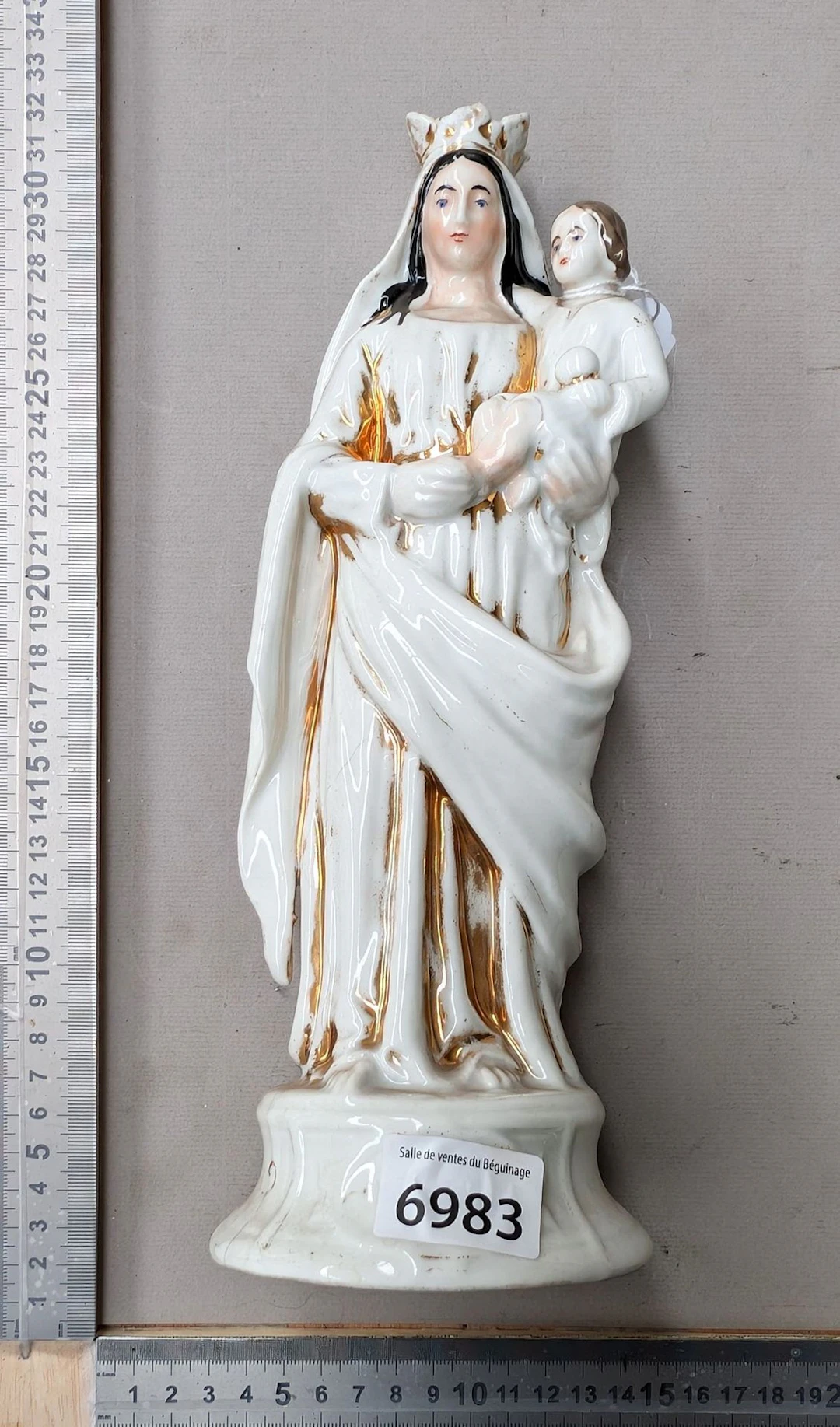 The Virgin and Child - See photos for dimensions and condition