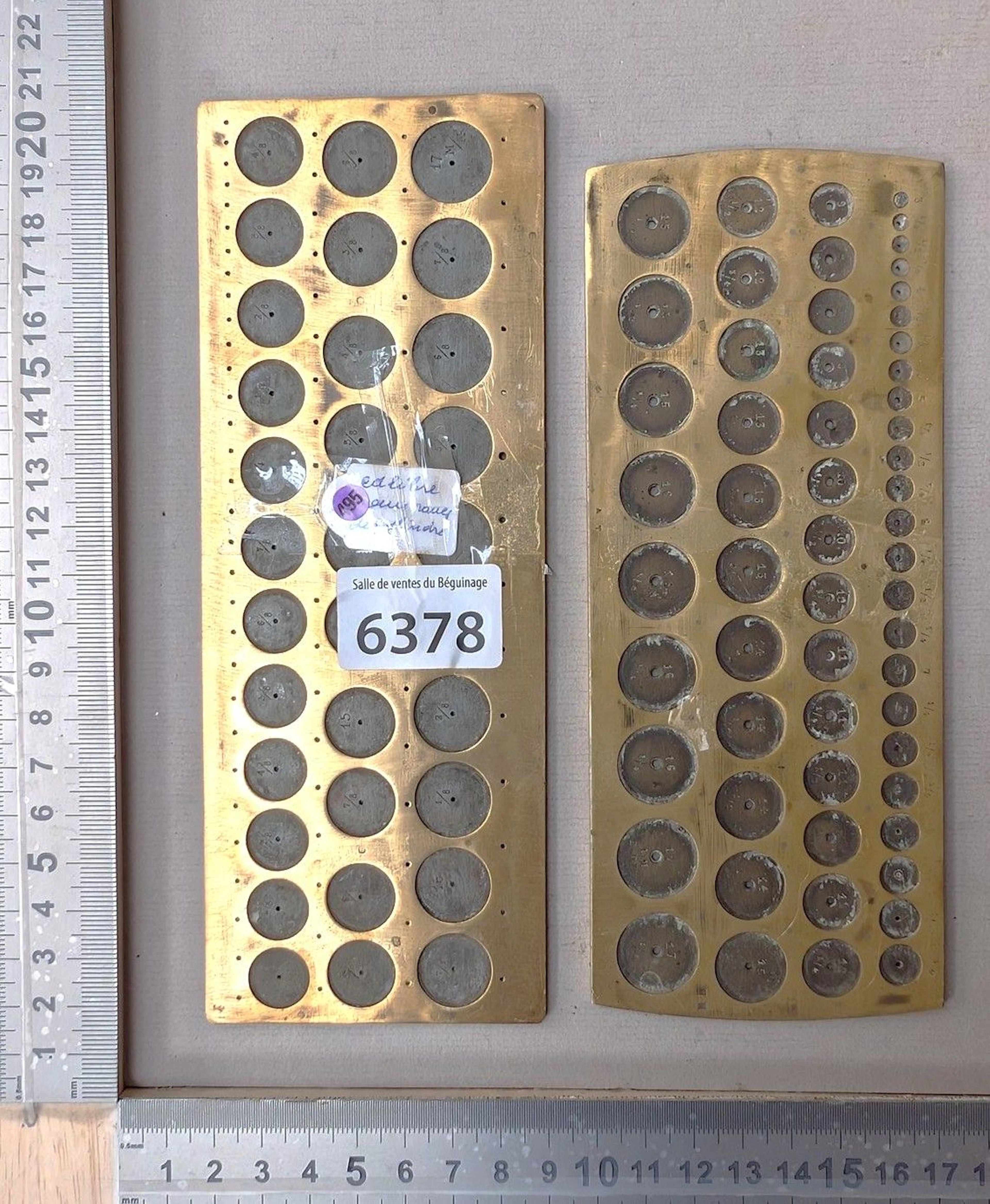 Two calibers with rare cylinders—see photos for dimensions and condition