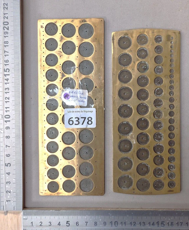 Two calibers with rare cylinders—see photos for dimensions and condition