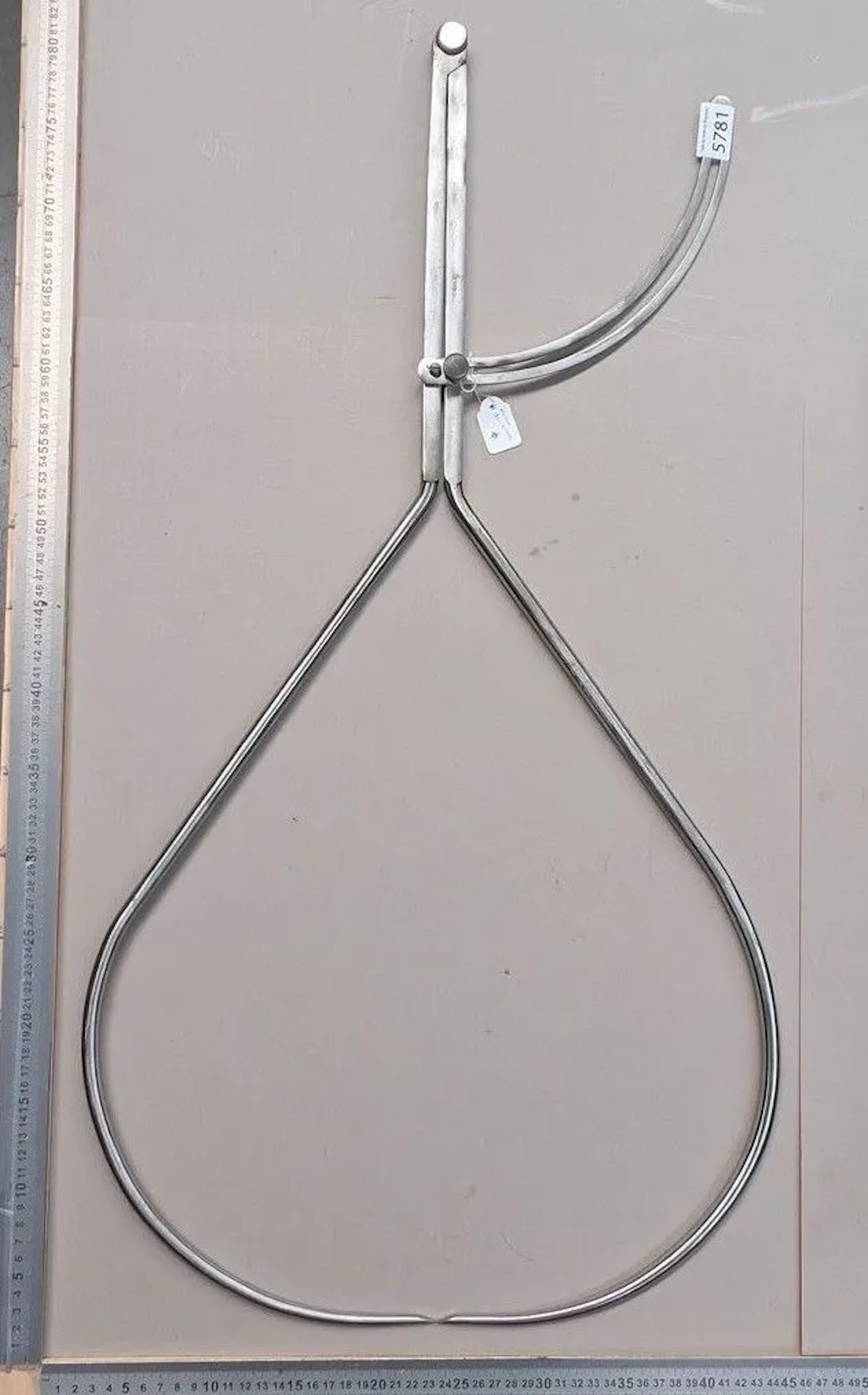 Large thickness gauge with punch—see photos for dimensions and condition