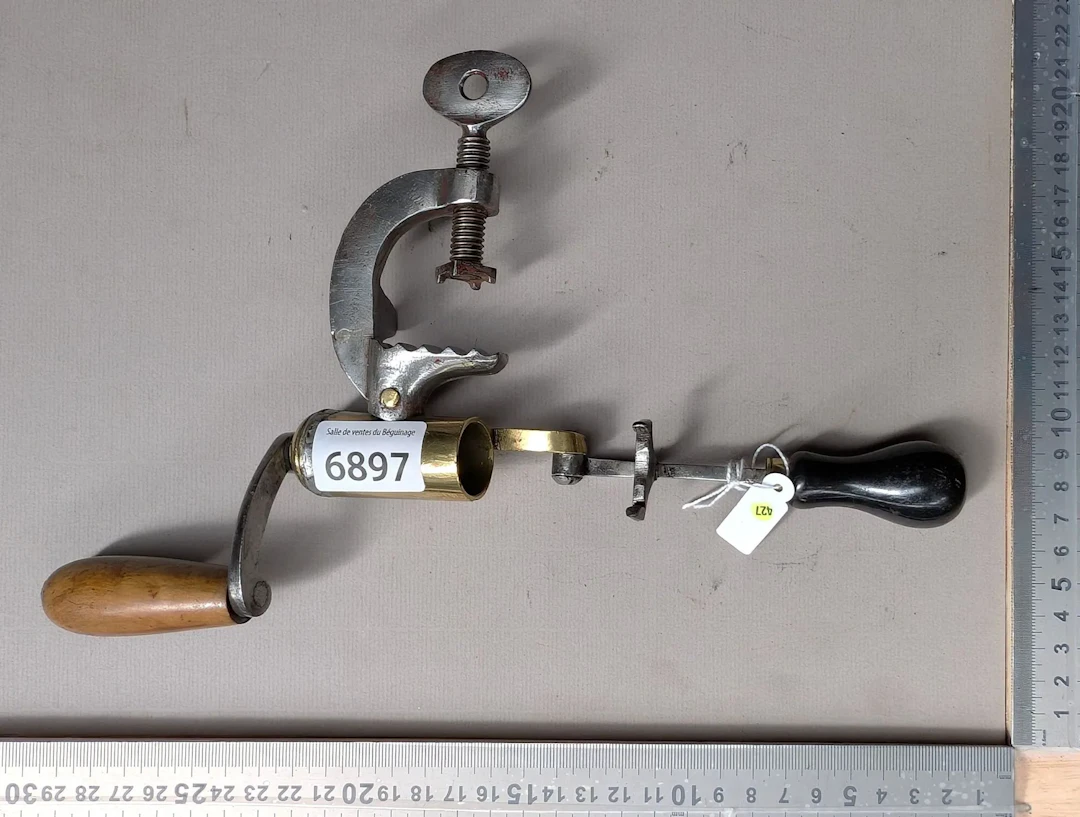 1 antique 19th-century cartridge-setter—see photos for dimensions and condition