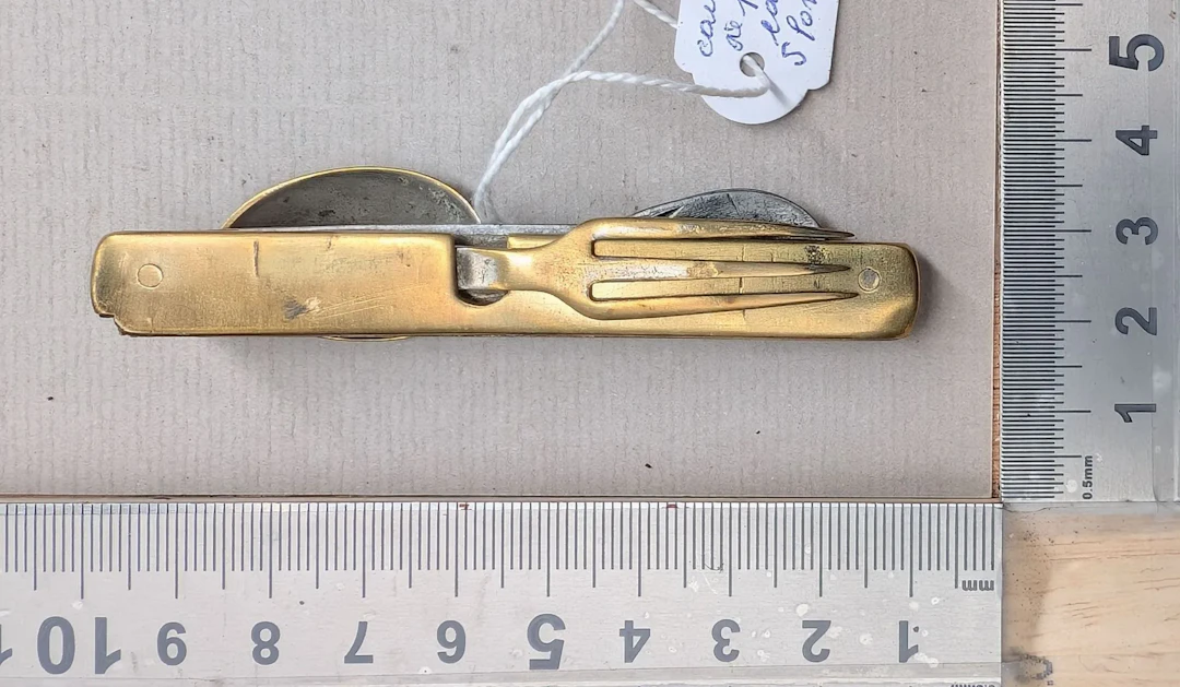4-in-1 Camping Pocket Knife (Travel Knife) - See photos for dimensions