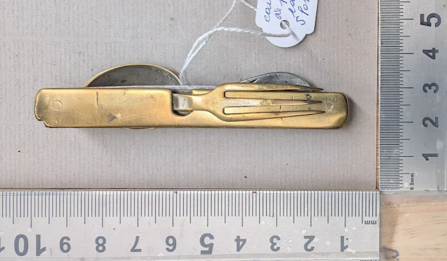 4-in-1 Camping Pocket Knife (Travel Knife) - See photos for dimensions