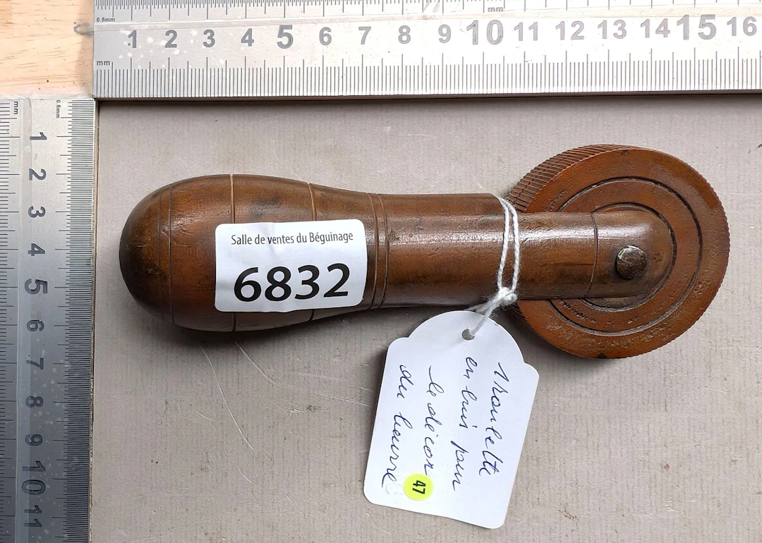 1 wooden rolling pin for butter decoration—see photos for dimensions