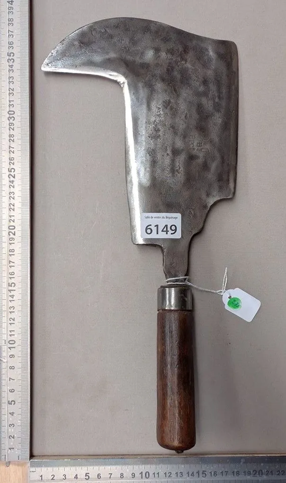 Meat grinder with blades on both sides + a belt hook—see photos for