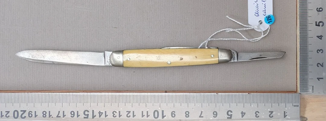 Vintage MITOHELL pocket knife with 3 blades - See photos for dimensions