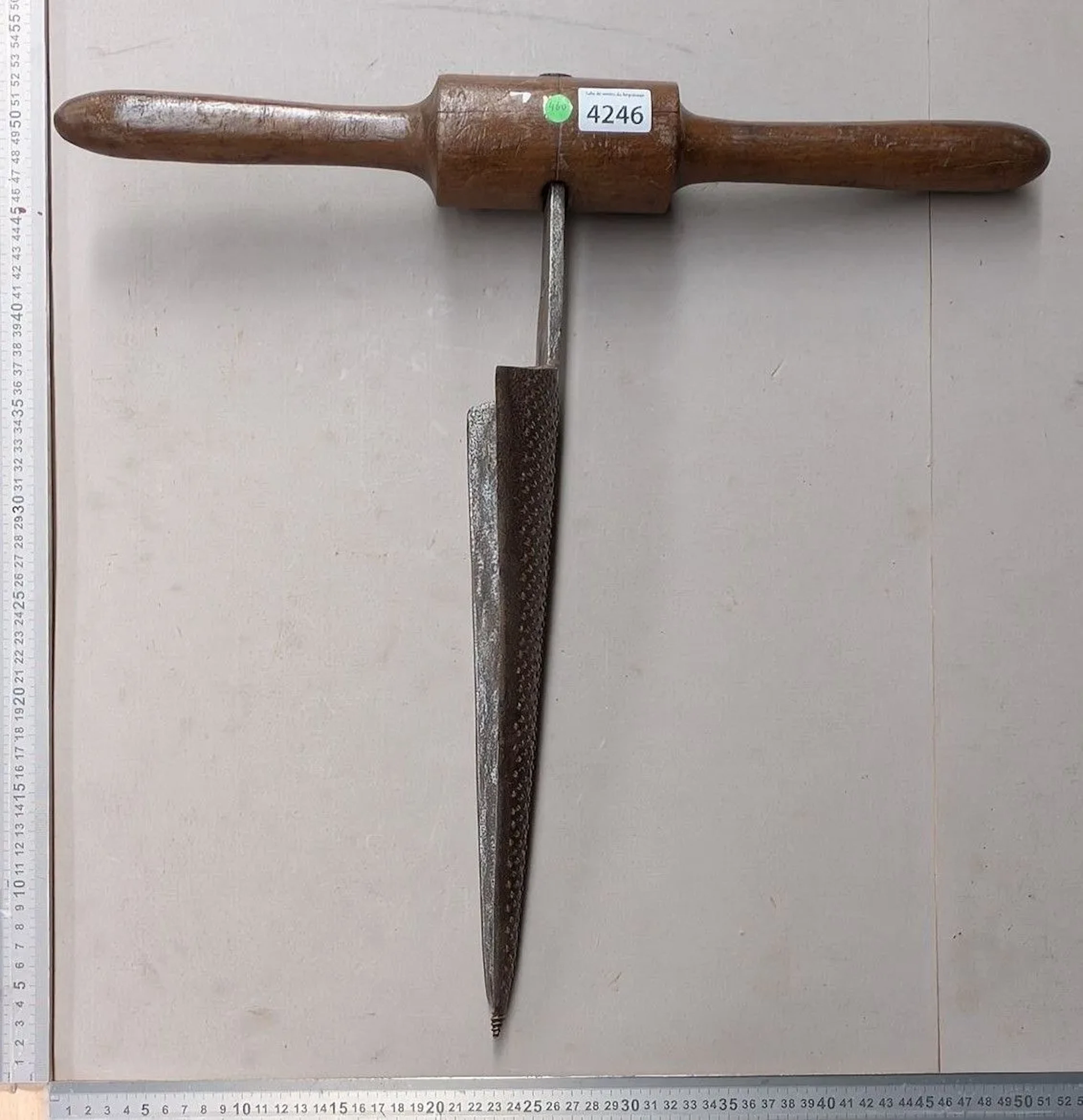 1 antique cooper's tool—see photos for dimensions and condition