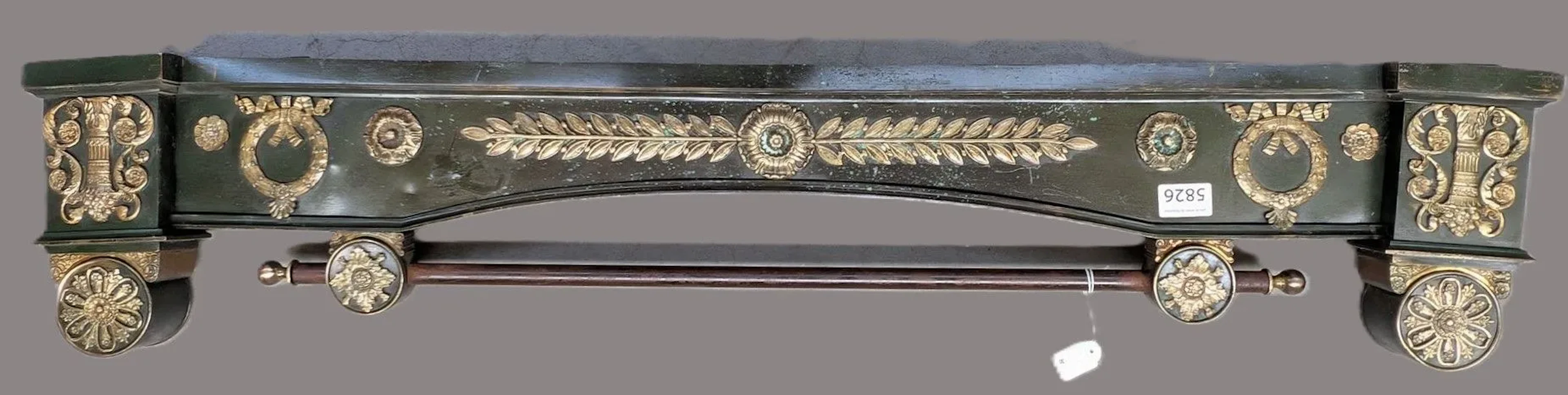Antique 18th-century fireplace accessory—see photos for dimensions