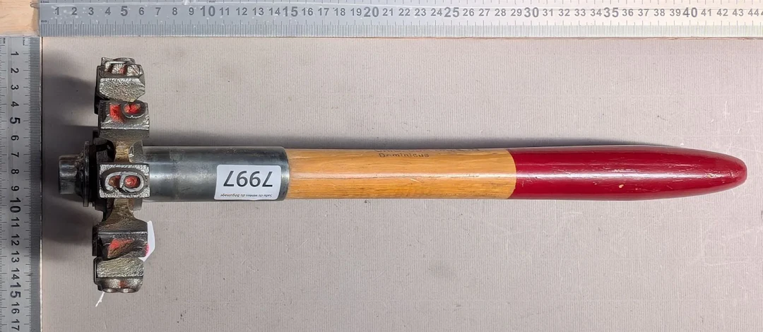 1 old forestry mark—see photos for dimensions and condition