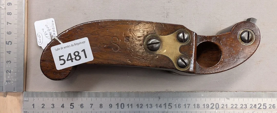 Antique bodywork plane, 1880–1900, TARBISCO—See photos for dimensions
