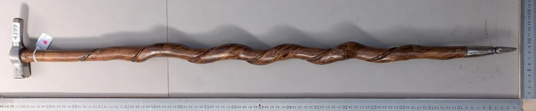 Forester's cane—see photos for dimensions and condition