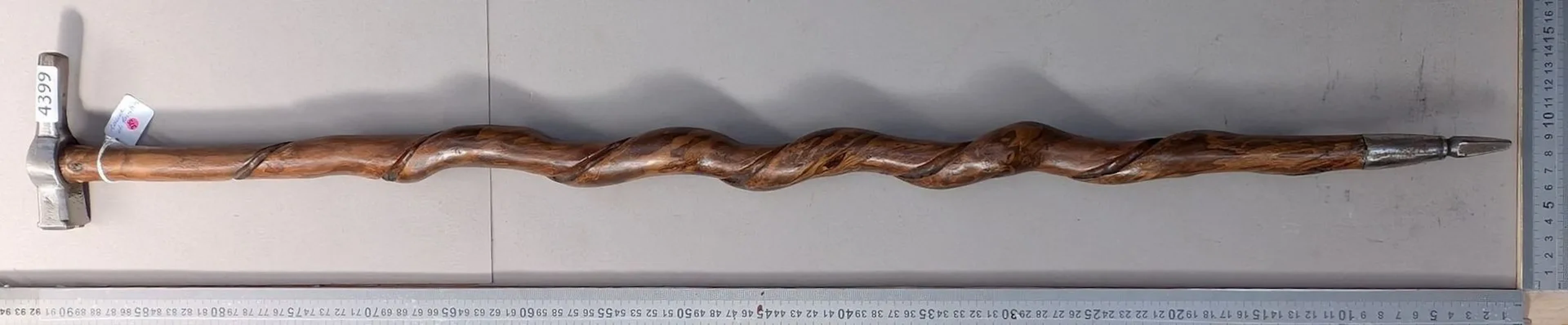 Forester's cane—see photos for dimensions and condition