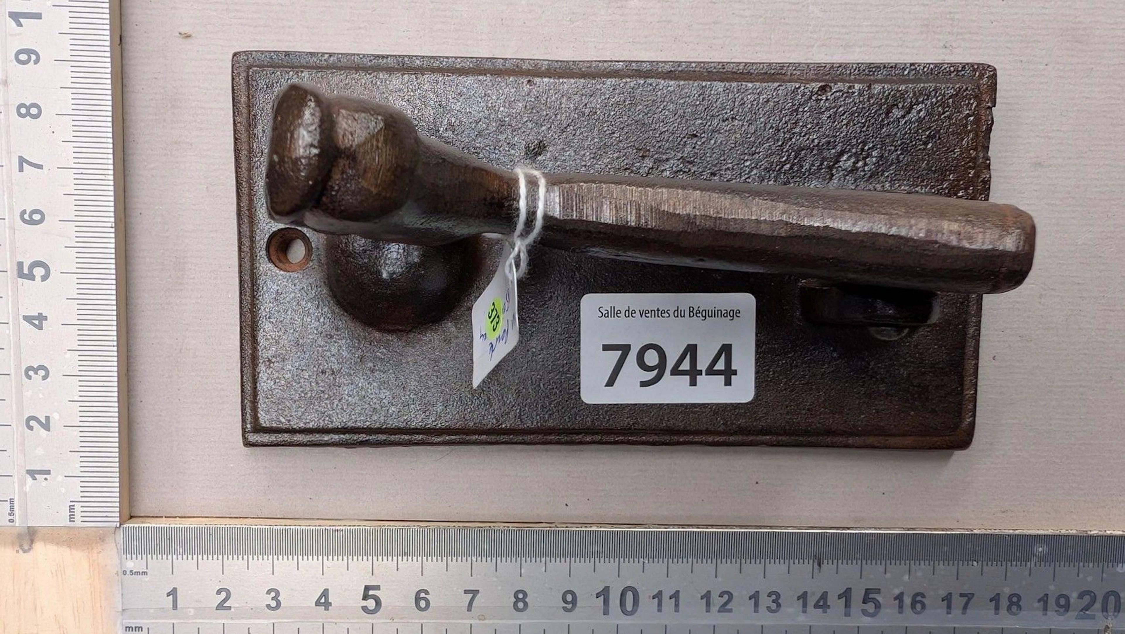 Rare, very old door knocker—see photos for dimensions and condition