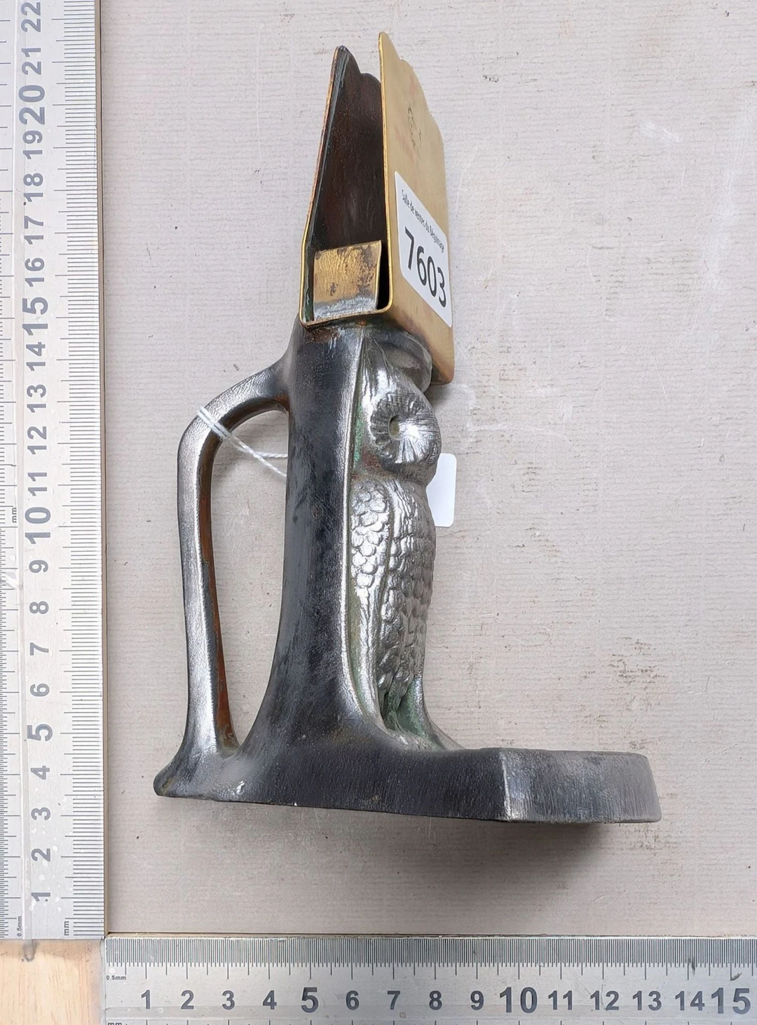 1 matchbox holder - See photos for dimensions and condition