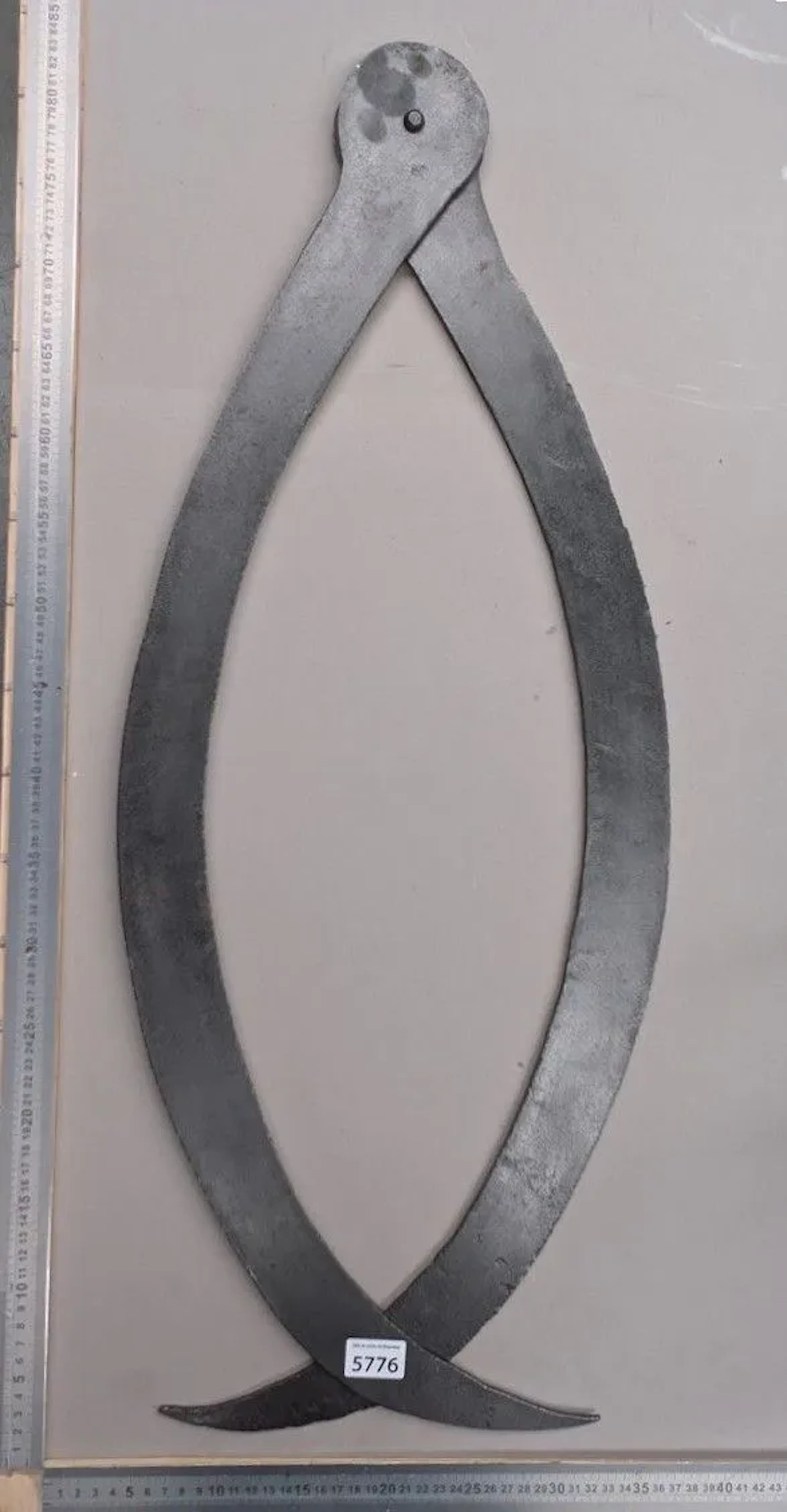 Antique thickness gauge for blacksmiths and boilermakers—see photos