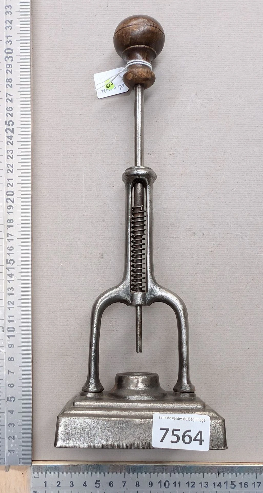 1 vintage cherry pitter—see photos for dimensions and condition