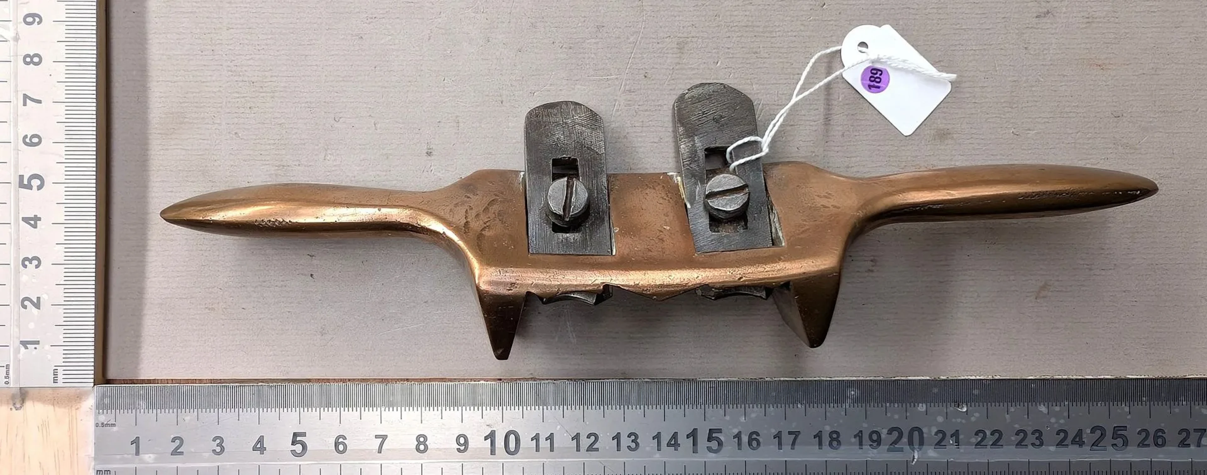 1 very nice carpenter's ring gauge without a blade—see photos for