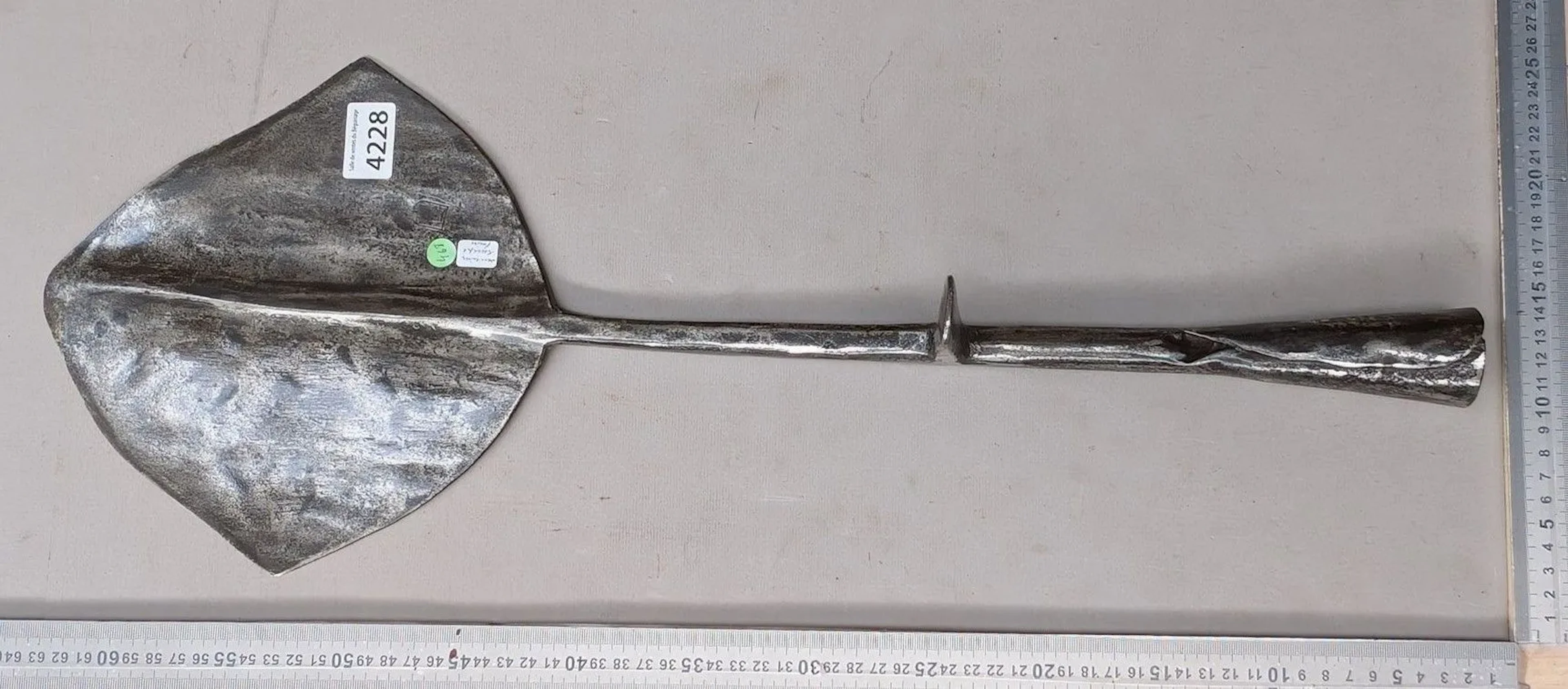 An old hay cutter—see photos for dimensions and condition