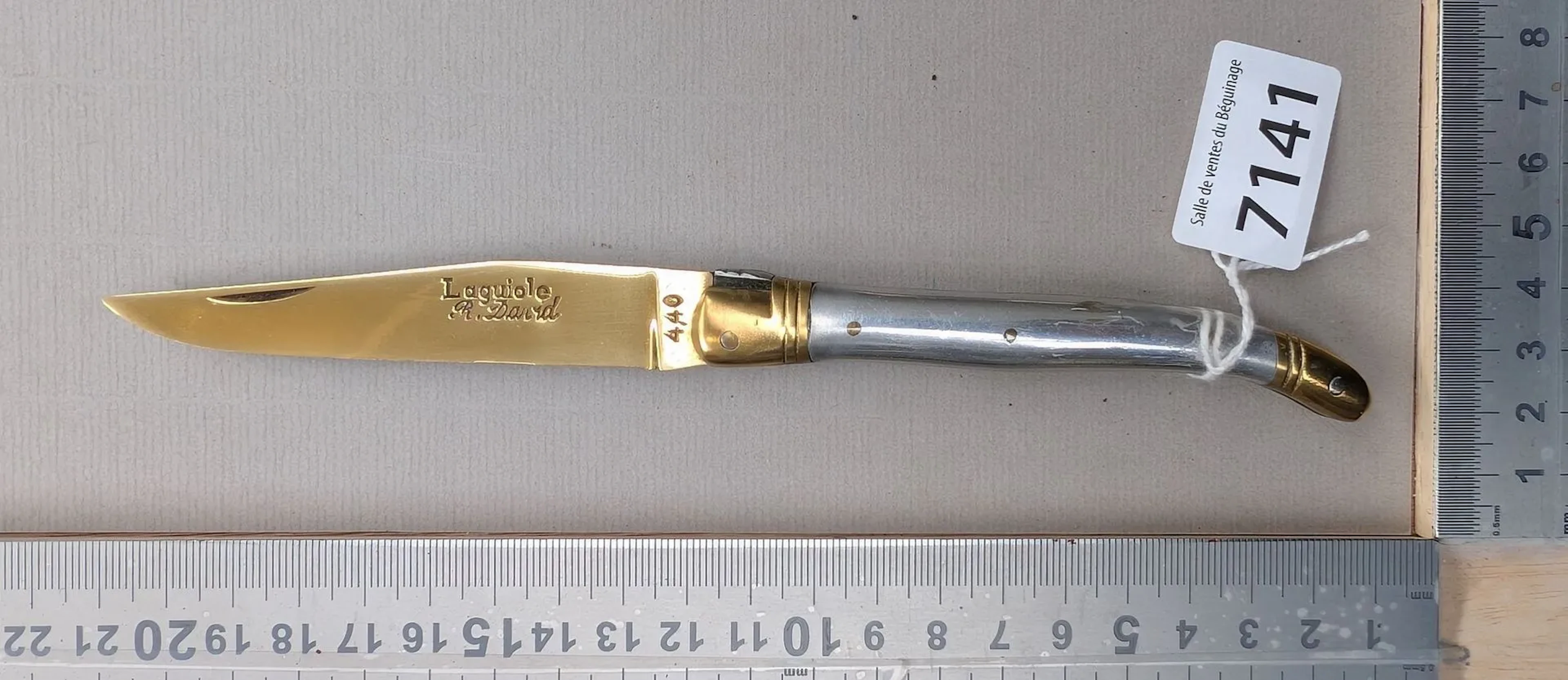 Vintage LAGUIOLE pocket knife—see photos for dimensions and condition